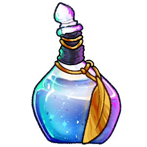 Feather Vial (Blue)