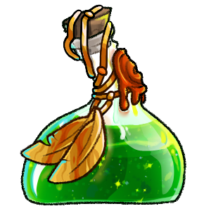 Feather Vial (Green)