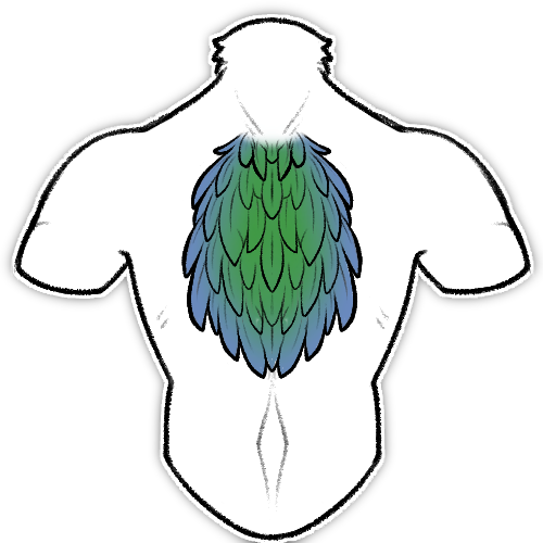 Back Feathers